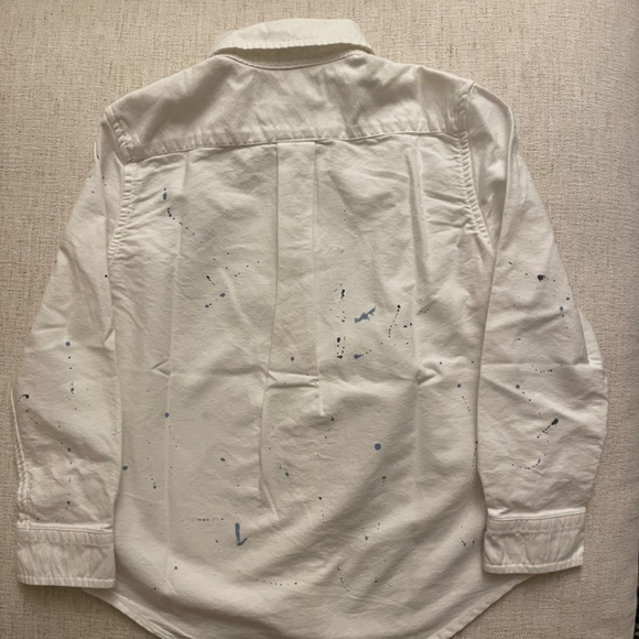Ralph Lauren Boys Splatter Paint Design Shirt size 6 - Picture 3 of 3